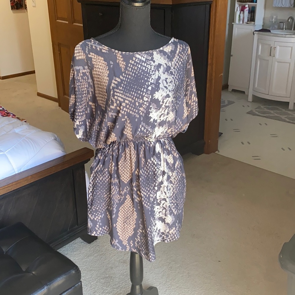 Snakeskin summer dress